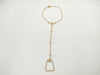 Dior Rose De Vin Shell Diamond Bracelet/Bangle in Yellow Gold and Au750, 4.8g 