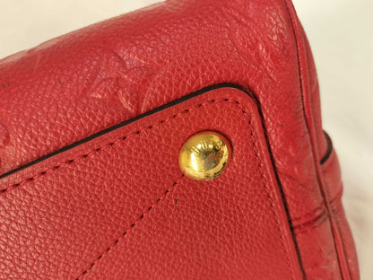 LOUIS VUITTON AH2184 Monogram Empreinte Louis Vuitton Empreinte Speedy 25 Boston Bag