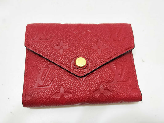 LOUIS VUITTON Monogram Empreinte RFID Victorine Wallet