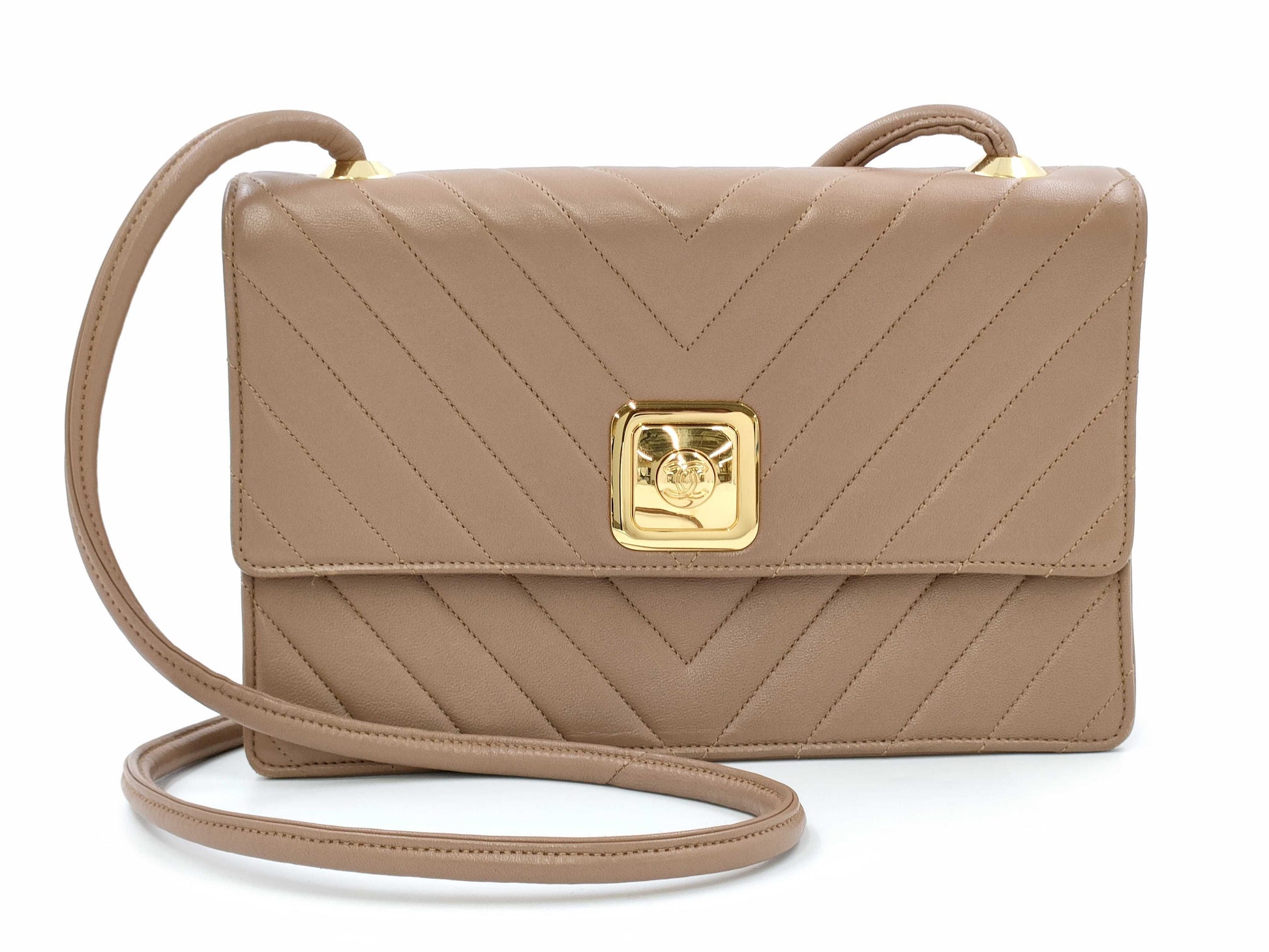 CHANEL V Stitch Shoulder Bag
