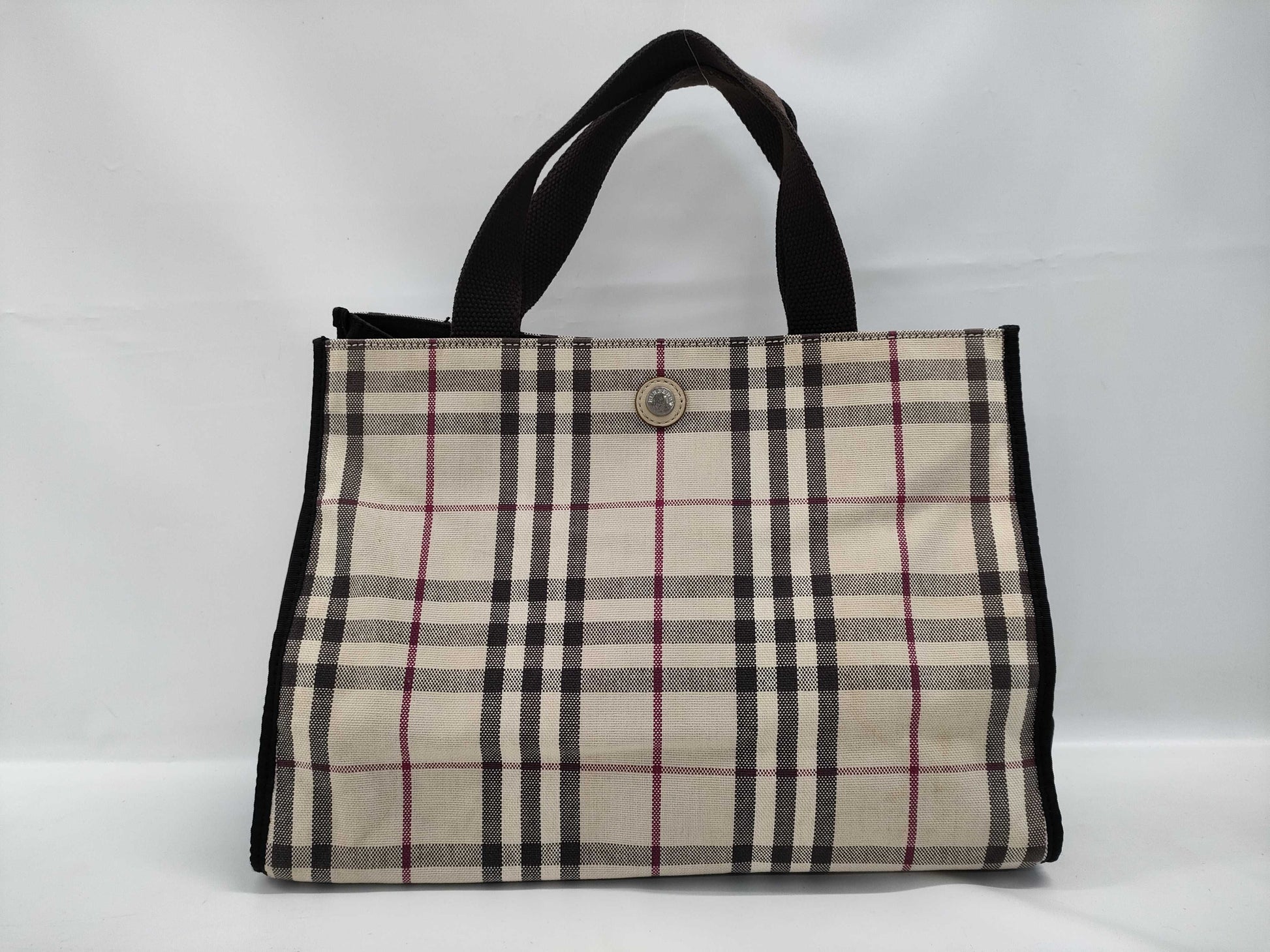BURBERRY Nova Check Handbag