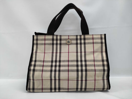 BURBERRY Nova Check Handbag