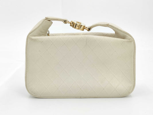 CHANEL Bicolore Pouch Lambskin Pouch