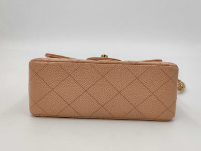 CHANEL Matelasse Chain Shoulder Bag Caviar Skin Shoulder Bag
