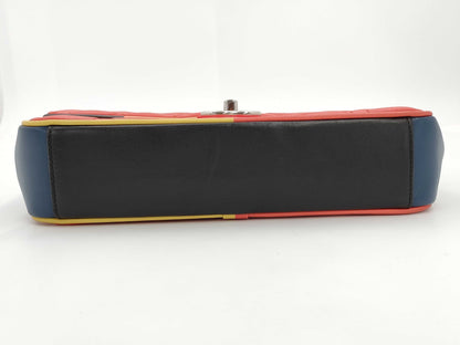 CHANEL Matelasse Shoulder Bag Red Shoulder Bag