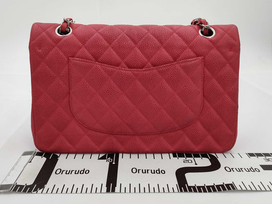 CHANEL Caviar Skin Matelasse 25 SV Hardware WW Handbag 17987020 Shoulder Bag