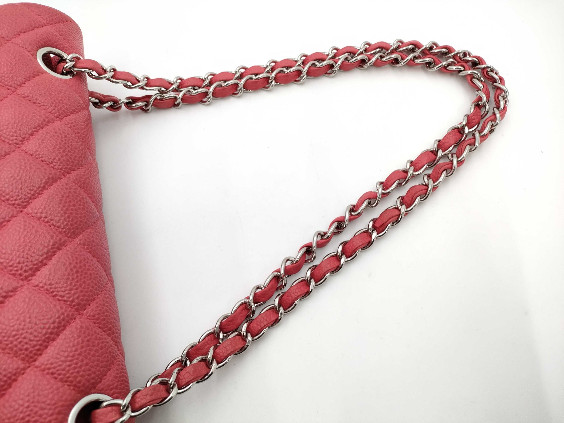 CHANEL Caviar Skin Matelasse 25 SV Hardware WW Handbag 17987020 Shoulder Bag