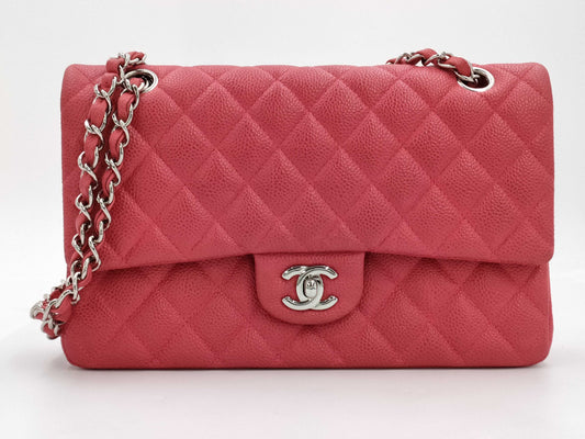 CHANEL Caviar Skin Matelasse 25 SV Hardware WW Handbag 17987020 Shoulder Bag
