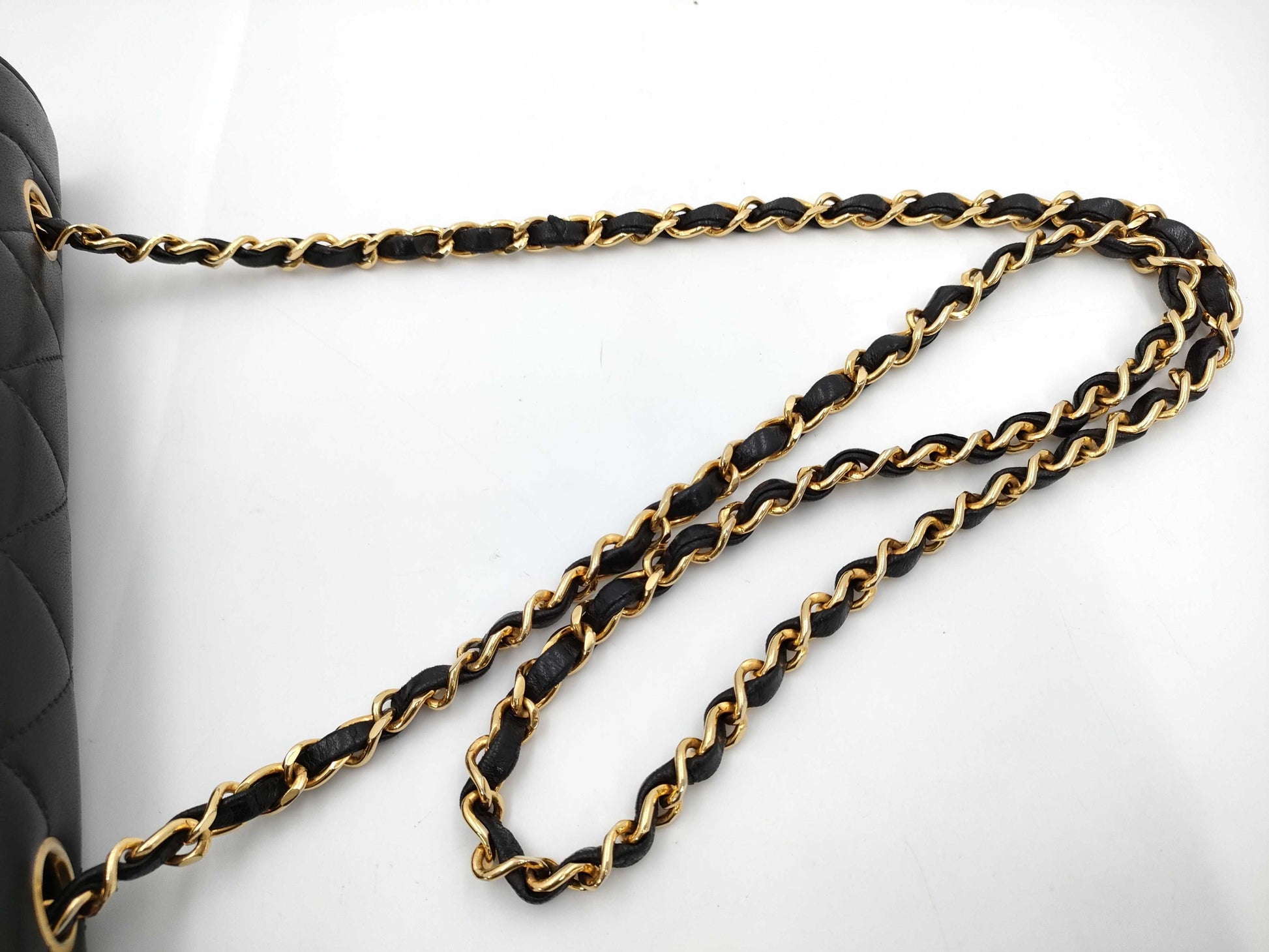 CHANEL Diana Chain Shoulder Bag Lambskin Shoulder Bag