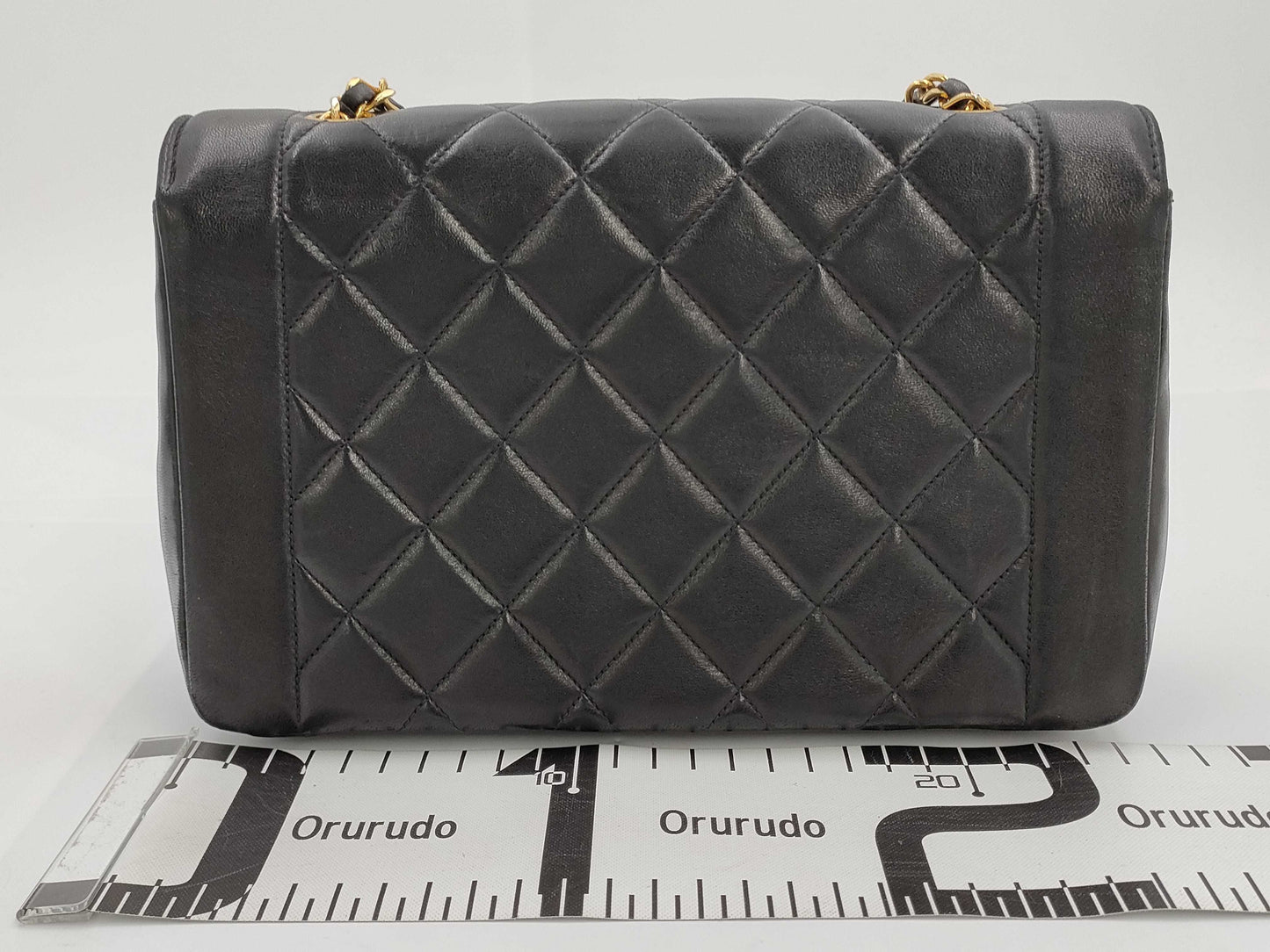 CHANEL Diana Chain Shoulder Bag Lambskin Shoulder Bag