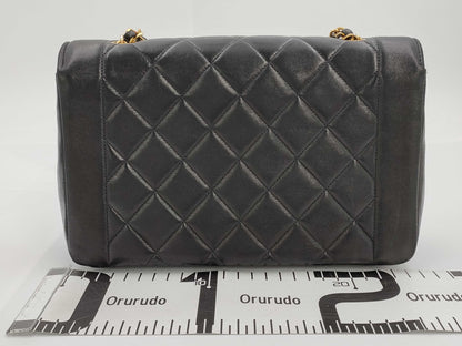 CHANEL Diana Chain Shoulder Bag Lambskin Shoulder Bag