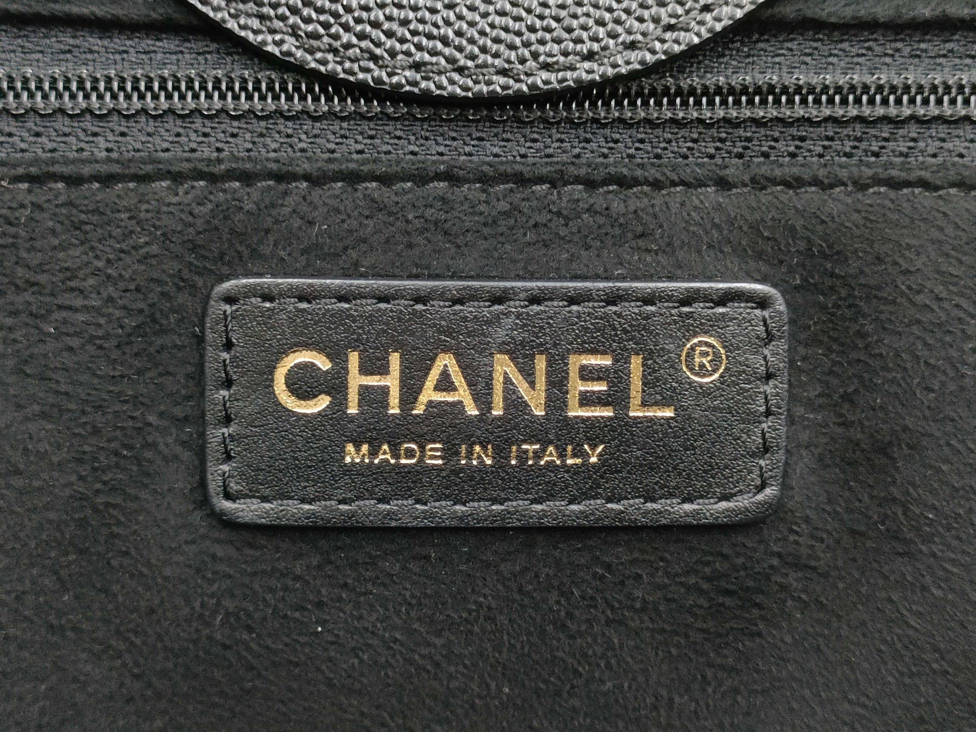 CHANEL Deauville Chain Shoulder Bag Caviar Skin Shoulder Bag