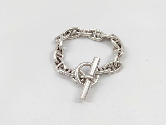 HERMES Chaine d'Ancre Bracelet/Bangle 51.1g/Ag950 Bracelet/Bangle