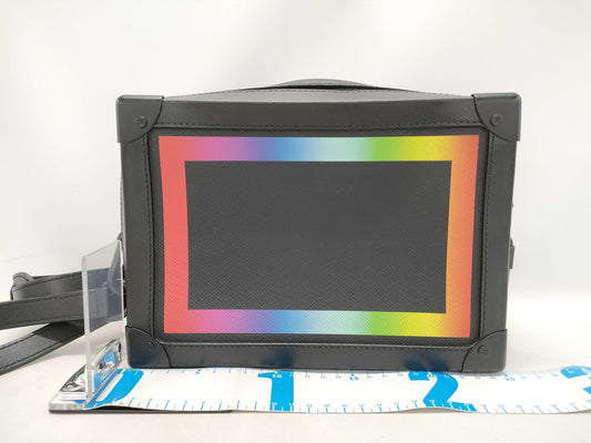 LOUIS VUITTON Taiga Rainbow Soft Trunk M30341 RFID DU2199 Shoulder Bag