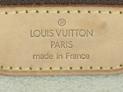 LOUIS VUITTON RFID Unverified VI0060 Monogram Louis Vuitton Monogram Bucket PM M42238 Tote Bag