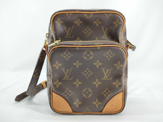 LOUIS VUITTON RFID Unverified TH0012 Monogram Louis Vuitton Amazon Shoulder Bag