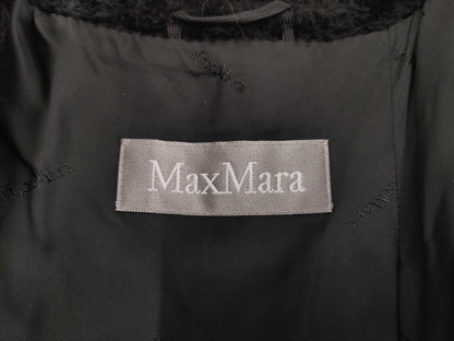 MaxMara OTS Alpaca Virgin Wool Teddy Coat, Size 40