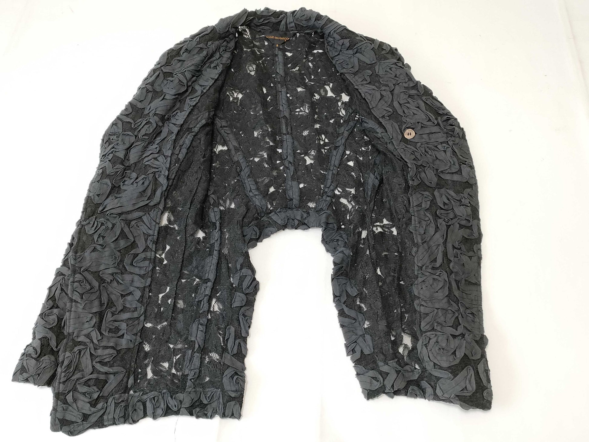 COMME des GARCONS 90s Floral Lace Jacket