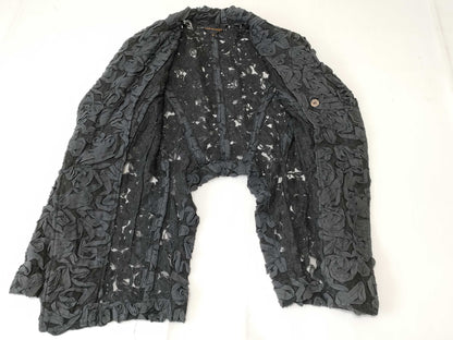 COMME des GARCONS 90s Floral Lace Jacket