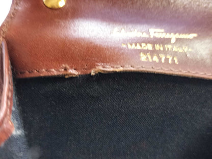 Salvatore Ferragamo Gancini Chain Shoulder Bag