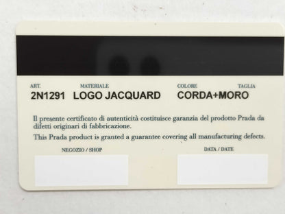 PRADA PRADA Jacquard Pouch Pouch