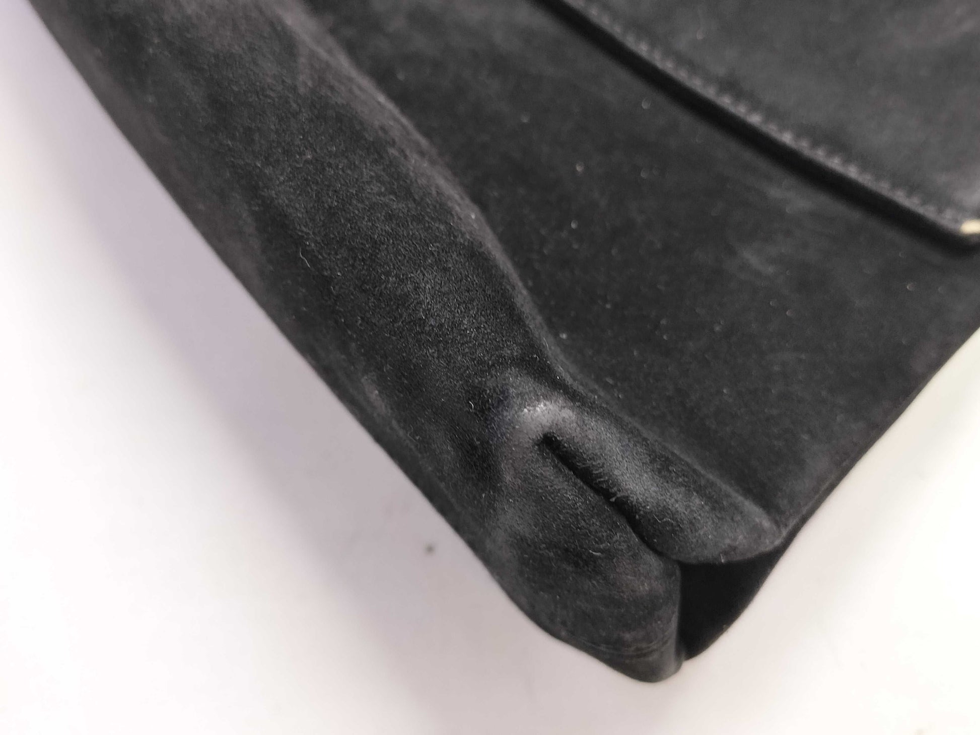 Salvatore Ferragamo Gancini Ferragamo Suede Shoulder Bag