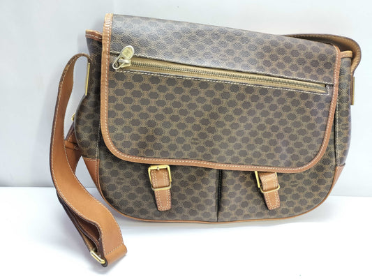 CELINE Macadam Shoulder Bag