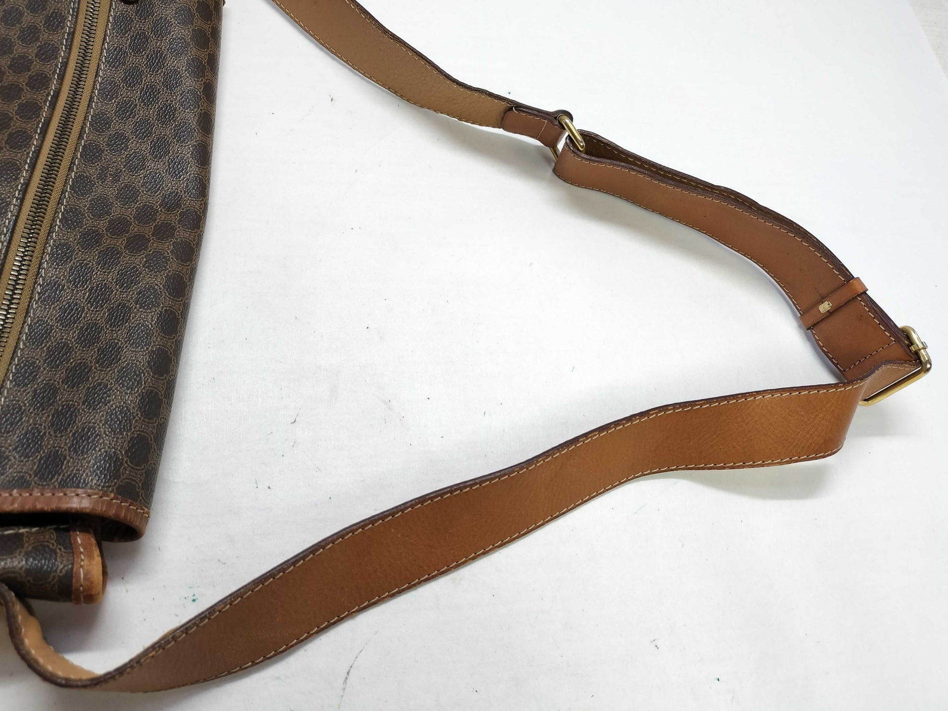 CELINE Macadam Shoulder Bag