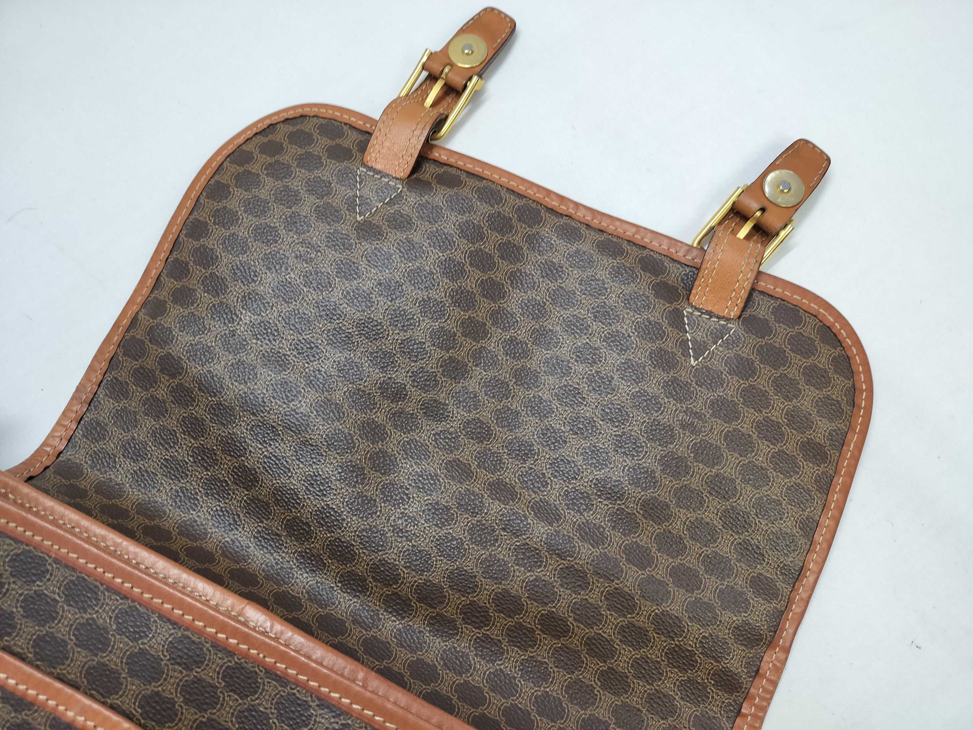 CELINE Macadam Shoulder Bag