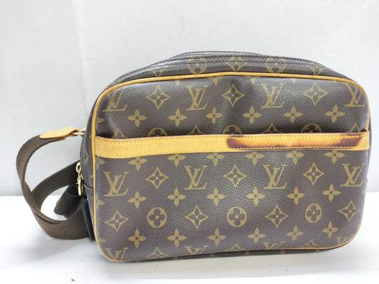 LOUIS VUITTON Monogram Reporter Shoulder Bag