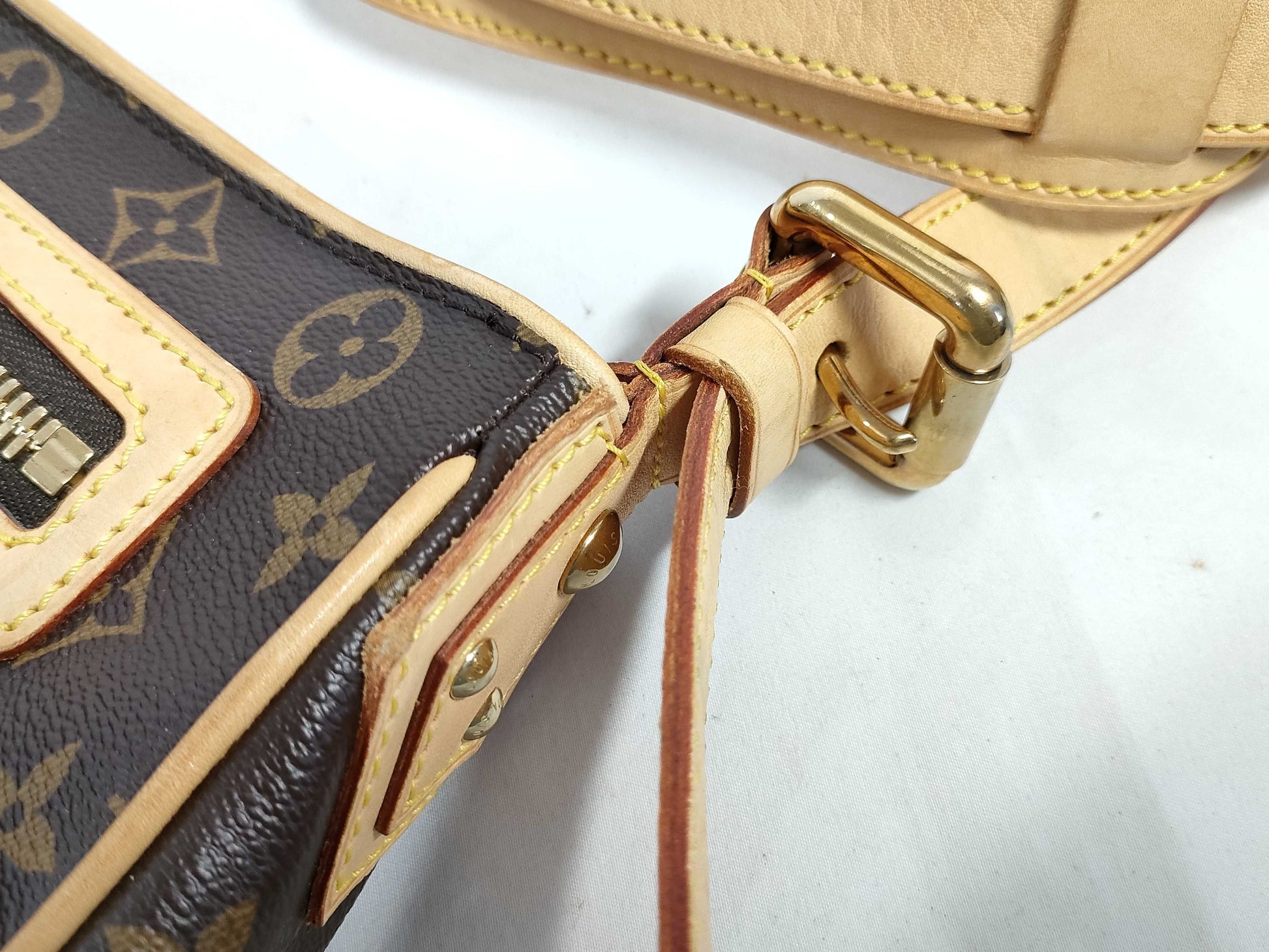 LOUIS VUITTON Monogram Louis Vuitton Monogram Hudson GM Shoulder Bag