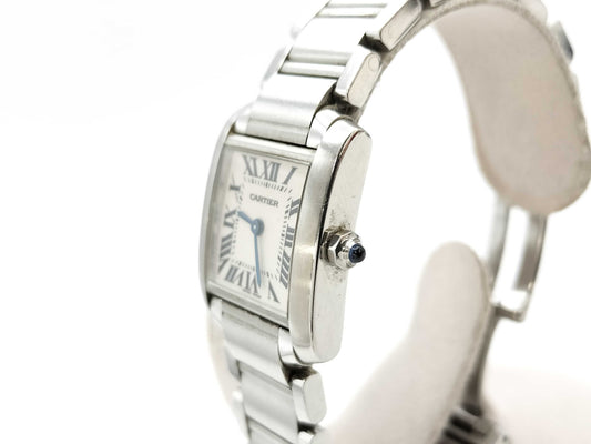 Cartier Tank Française SM 2384 374078CD Quartz Women's Watch
