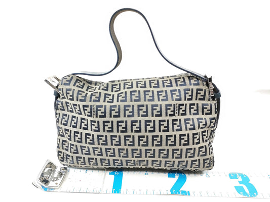 FENDI Zucchino Mamma Bucket Handbag