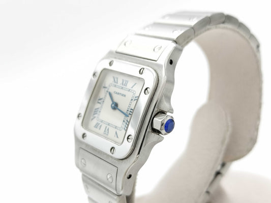 Cartier Santos Galbe SM 1565 515229CD Quartz Women's Watch
