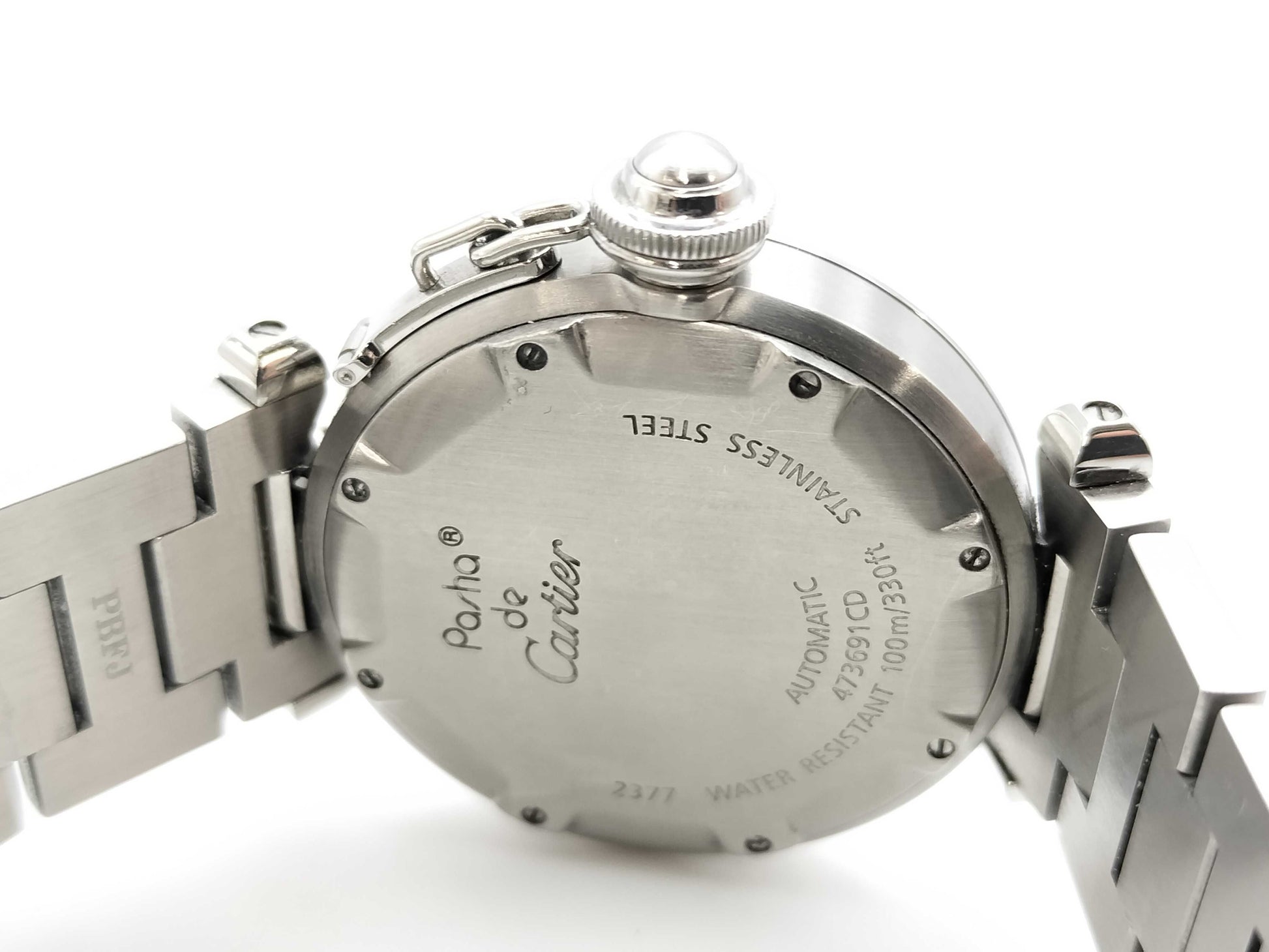 Cartier Pasha 2377 473691CD Automatic Boys' Watch