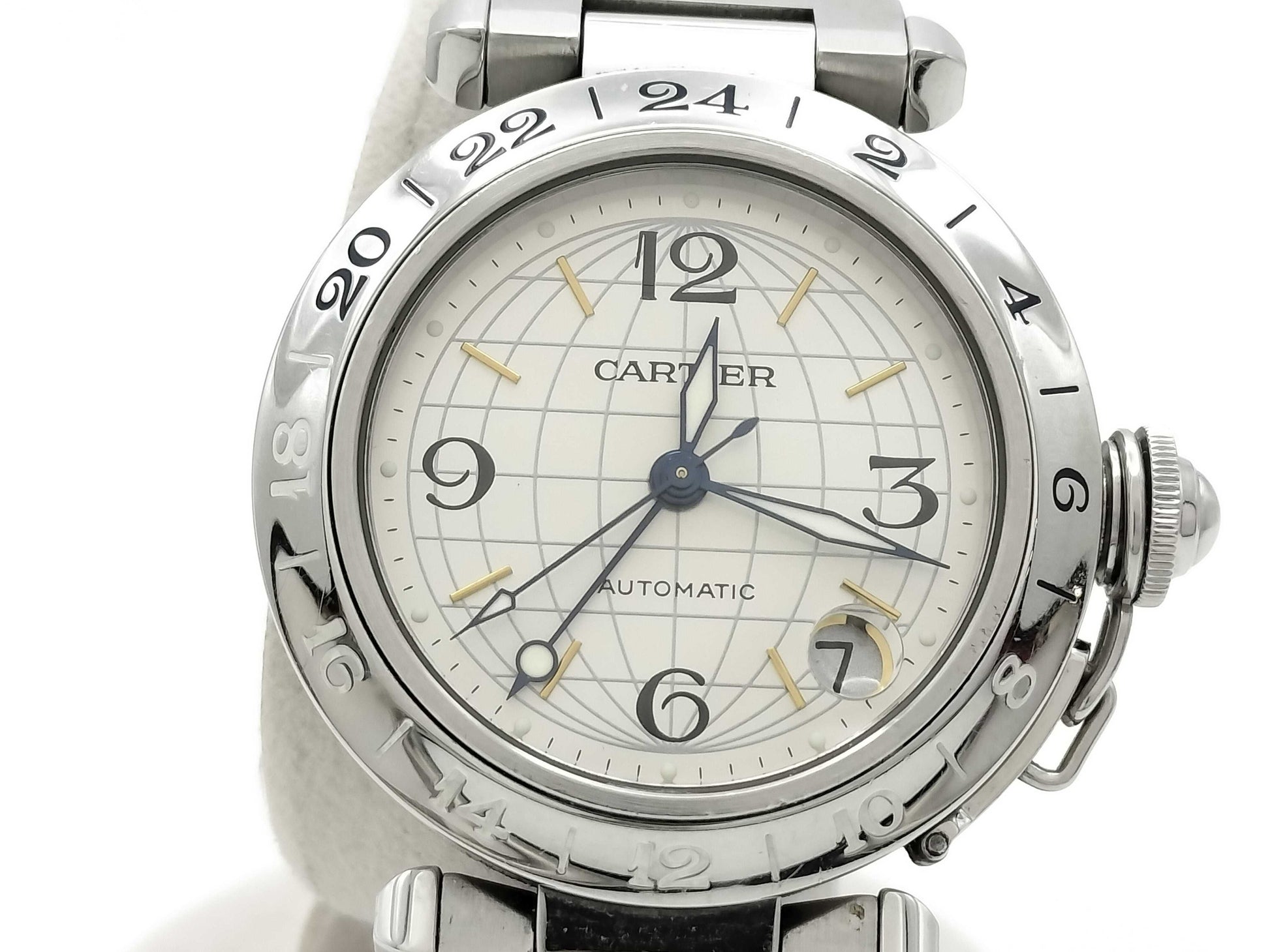 Cartier Pasha 2377 473691CD Automatic Boys' Watch