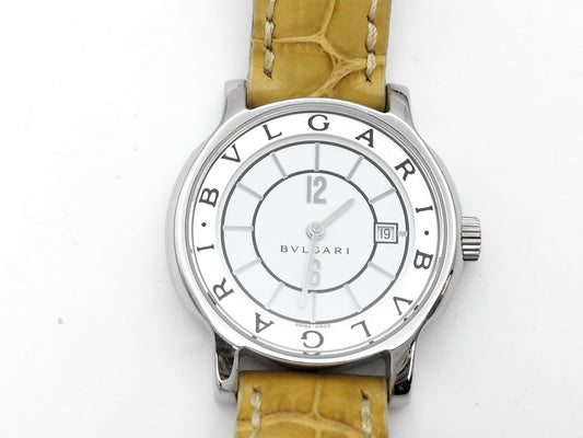 BVLGARI ST29S D84513 White Dial Quartz Women's Watch