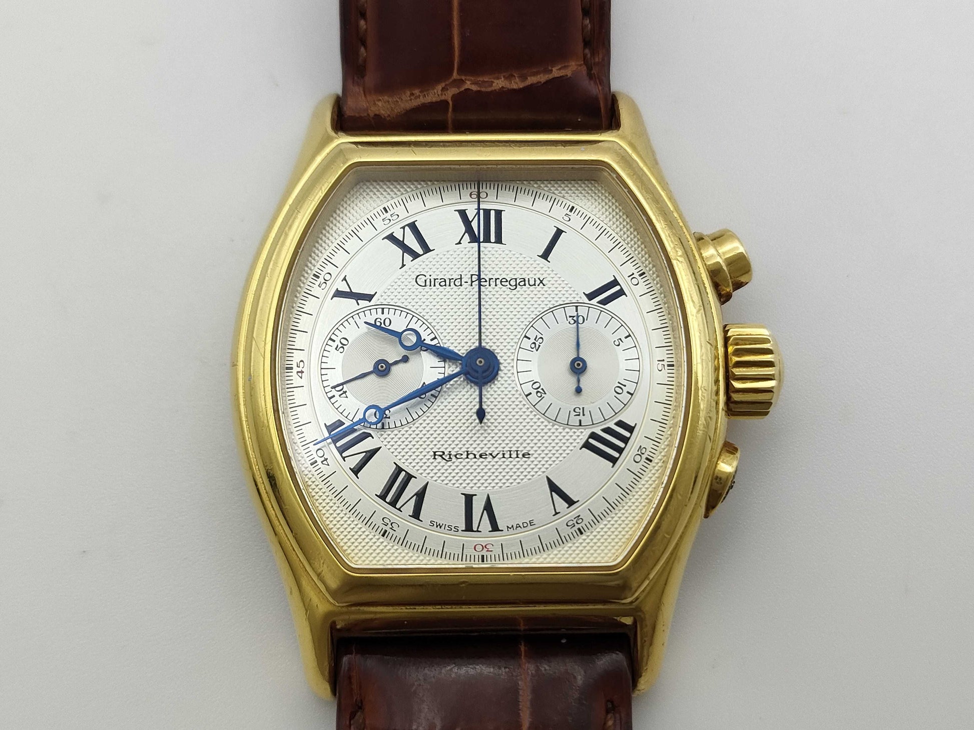 GIRARD PERREGAUX Richeville 27100 27100.0.51.1531 0J-48 Manual Winding 18K Gold Boys' Watch