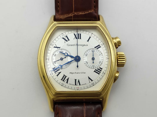 GIRARD PERREGAUX Richeville 27100 27100.0.51.1531 0J-48 Manual Winding 18K Gold Boys' Watch