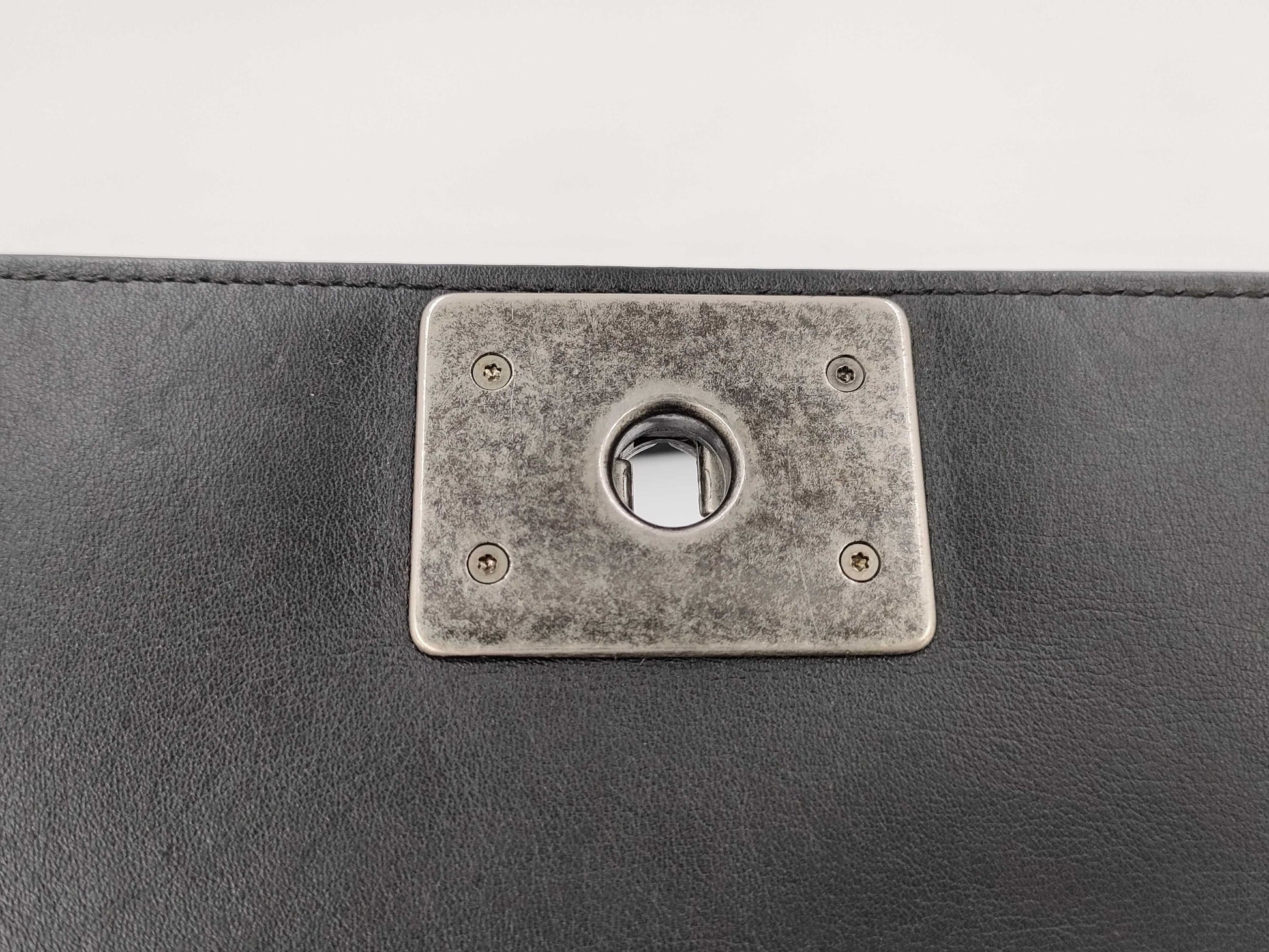 CHANEL Boy Chanel Shoulder Bag A67086 Leather and Wool, Black Multi, 20 Series Tweed Shoulder Bag