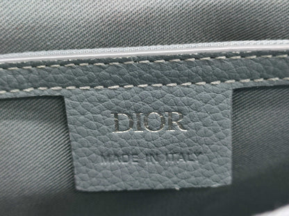 Dior DIOR Christian Dior Saddle Flap Messenger Bag Mini Shoulder Bag 2ADCA435YKS Oblique Jacquard and Grained Calfskin Shoulder Bag