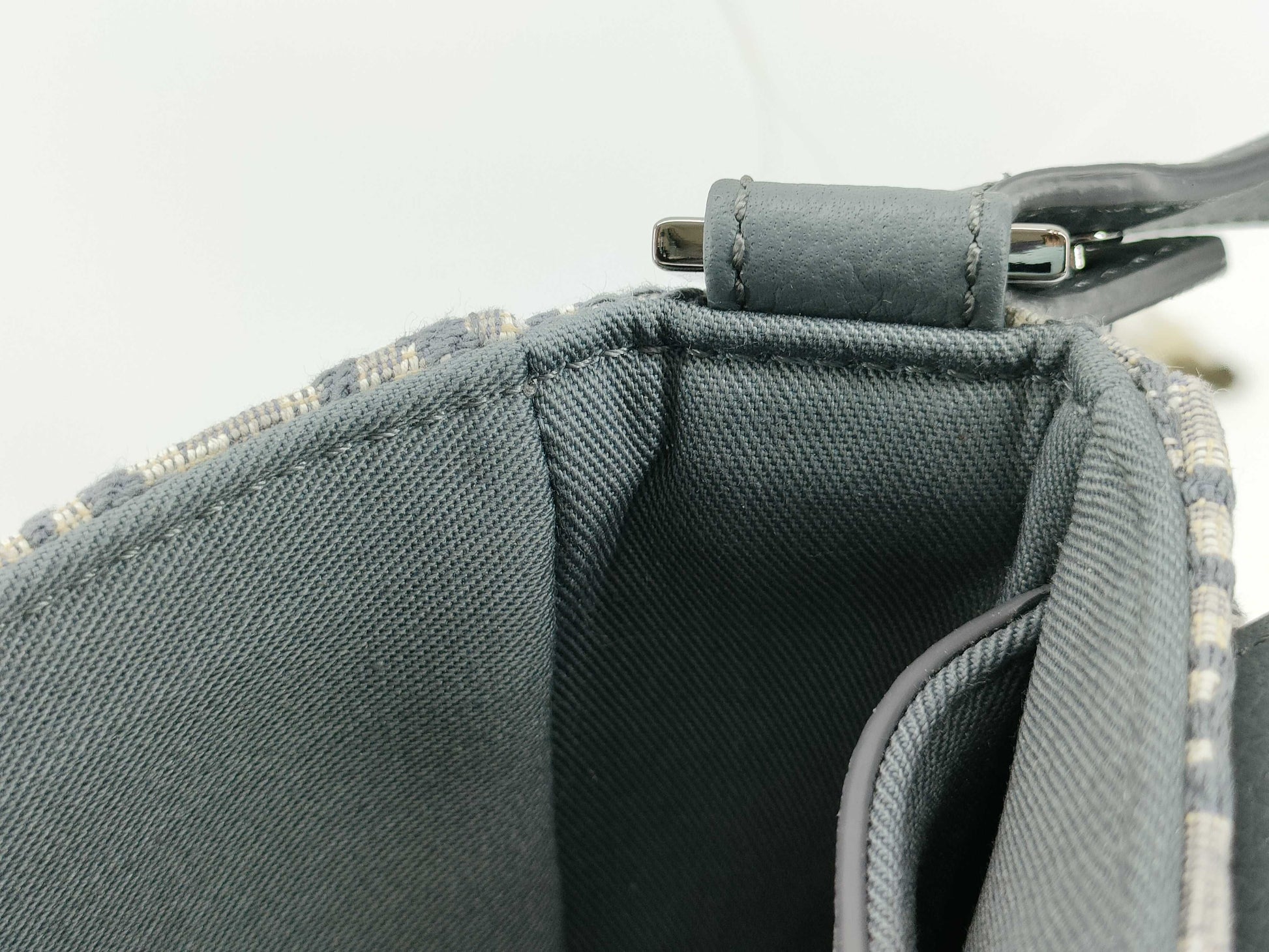 Dior DIOR Christian Dior Saddle Flap Messenger Bag Mini Shoulder Bag 2ADCA435YKS Oblique Jacquard and Grained Calfskin Shoulder Bag