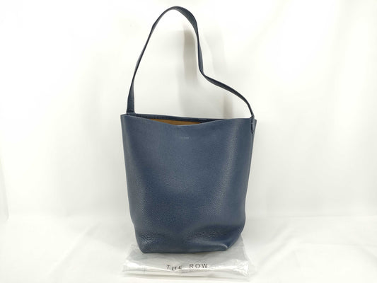 THE ROW Medium N S Park Tote Tote Bag Leather Blue Shoulder Bag
