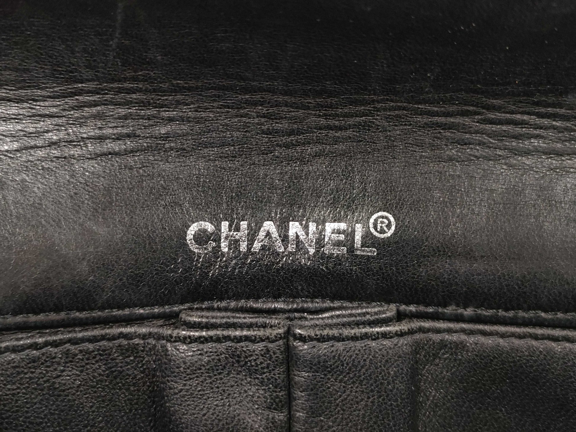CHANEL CHANEL Chocobar Shoulder Bag A15316 Patent Leather and Lambskin Two-Tone Shoulder Bag No. 6