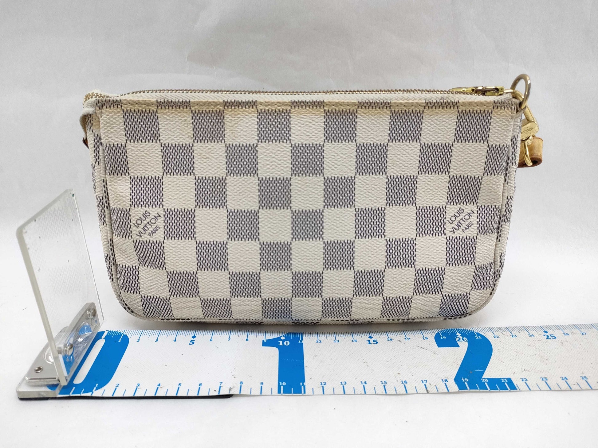 LOUIS VUITTON Damier Azur Louis Vuitton Accessoires Shoulder Bag
