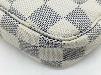 LOUIS VUITTON Damier Azur Louis Vuitton Accessoires Shoulder Bag