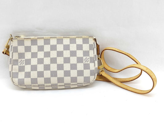 LOUIS VUITTON Damier Azur Louis Vuitton Accessoires Shoulder Bag