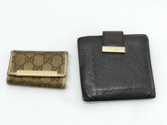 GUCCI GG Gucci key case and wallet set wallet