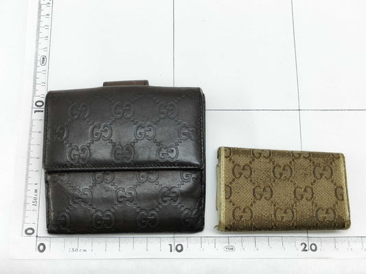 GUCCI GG Gucci key case and wallet set wallet