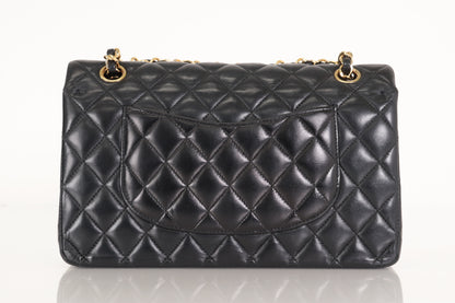 CHANEL Double Flap 25 Lambskin Shoulder Bag, No. 24